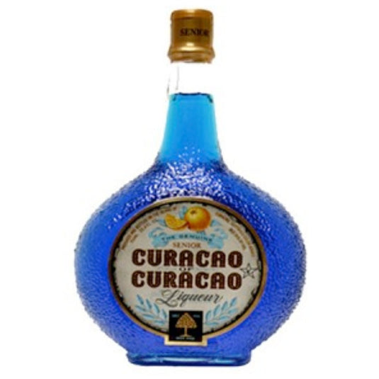 Senior The Genuine Curaçao of Curaçao Blue Liqueur - Main Street Liquor
