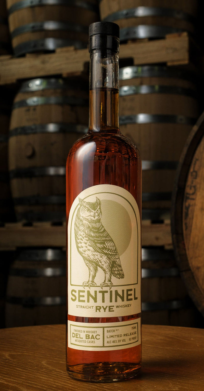 Load image into Gallery viewer, Sentinel Rye Finished in Whiskey Del Bac Mesquited Casks - Main Street Liquor
