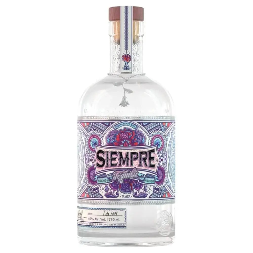 Siempre Plata Tequila - Main Street Liquor