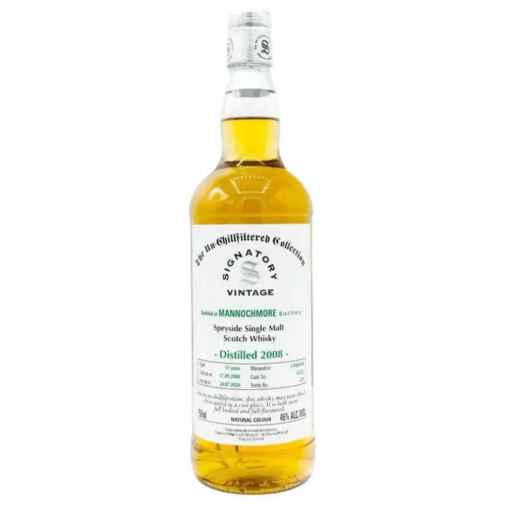 Signatory The Un - Chillfiltered Collection 13 Year Old Mannochmore 2008 - Main Street Liquor