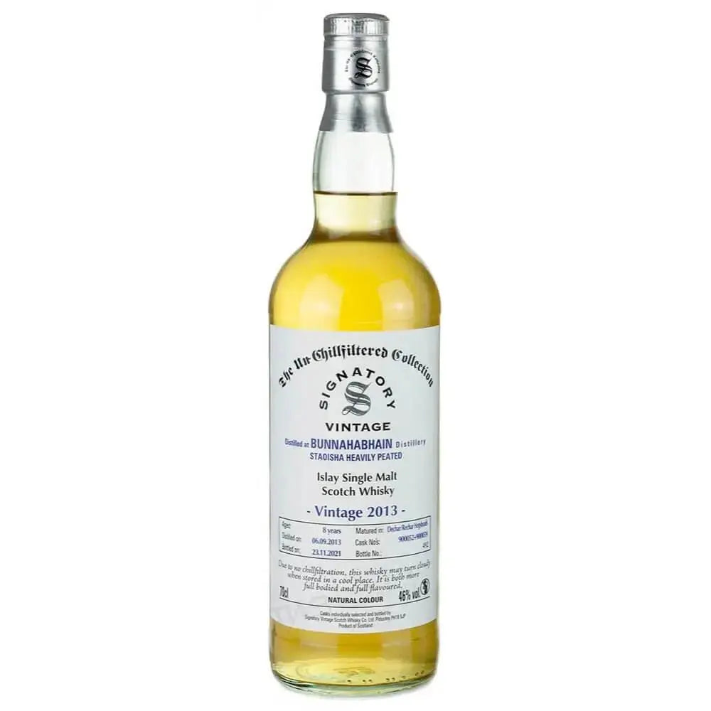 Signatory The Un - Chillfiltered Collection 8 Year Bunnahabhain Staoisha 2013 - Main Street Liquor