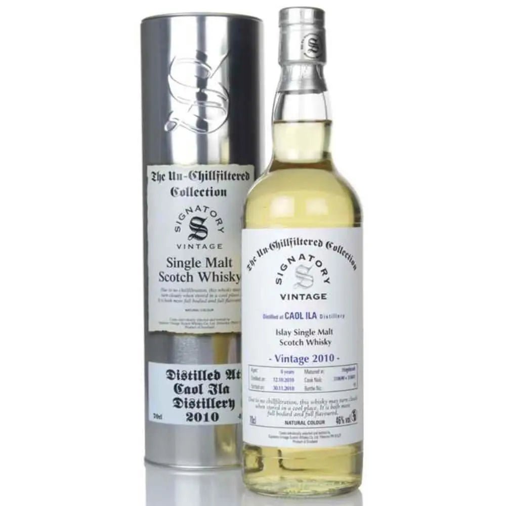 Signatory The Un - Chillfiltered Collection 8 Year Old Caol Ila 2010 - Main Street Liquor