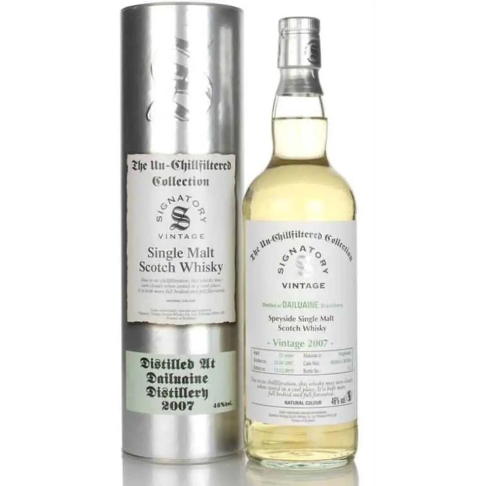 Signatory The Un - Chillfiltered Collection Dailuaine 12 Year Old 2007 - Main Street Liquor