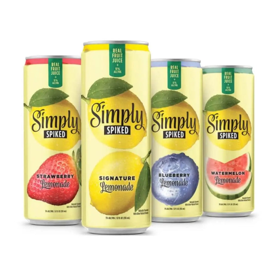 Simply Spiked Lemonade 12 Pack Delicious Flavors – Main Street