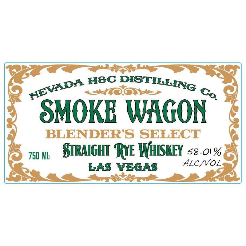 Load image into Gallery viewer, Smoke Wagon Blender’s Select Straight Rye Whiskey - Main Street Liquor
