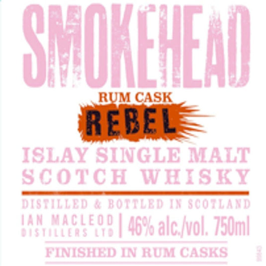 Smokehead Rum Cask Rebel Islay Single Malt Scotch - Main Street Liquor