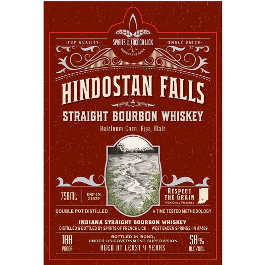 Spirits of French Lick Hindostan Falls Bourbon - Main Street Liquor