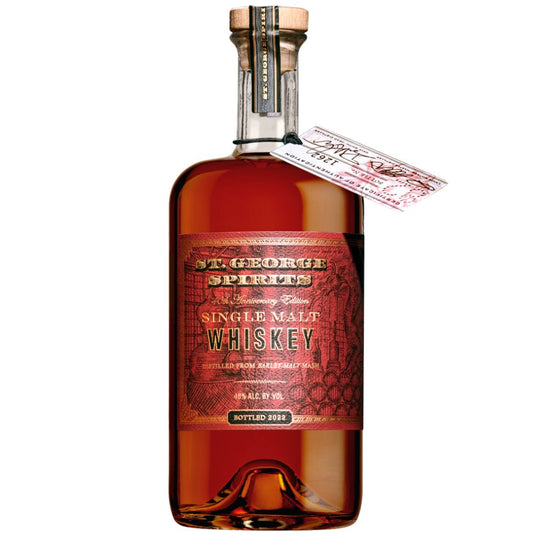 St. George 40th Anniversary Edition Single Malt Whiskey - Main Street Liquor