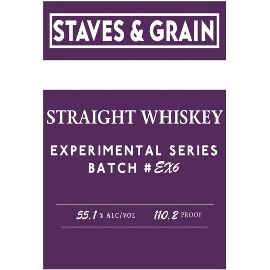Staves & Grain Experimental Series Batch