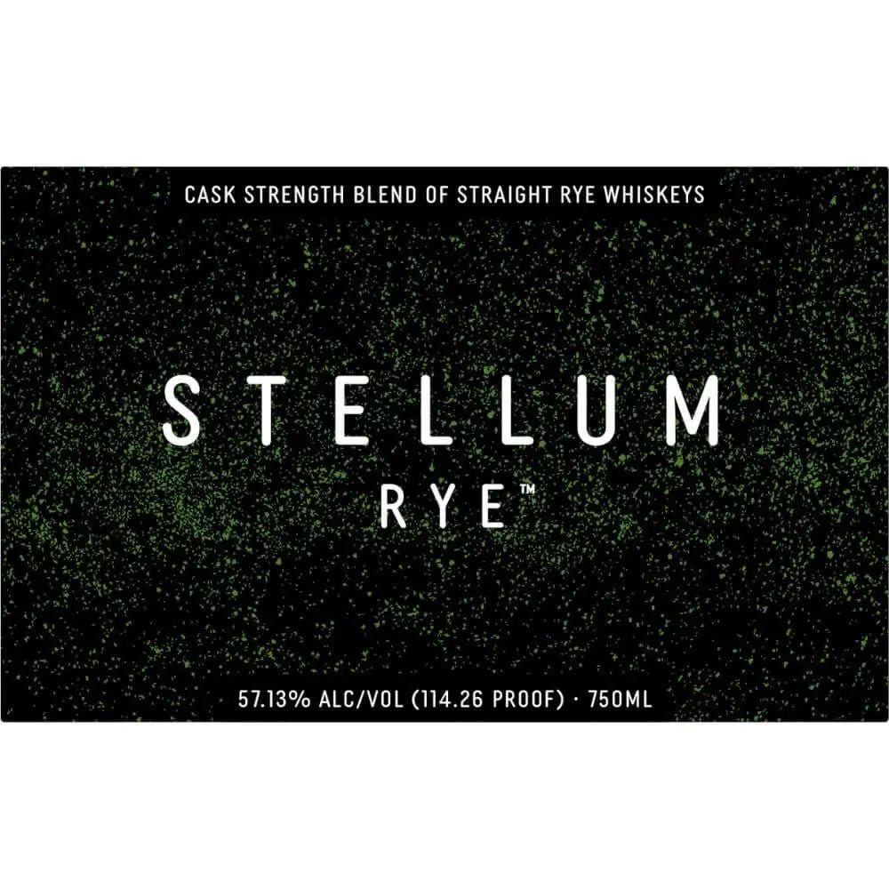 Stellum Black Cask Strength Rye - Main Street Liquor