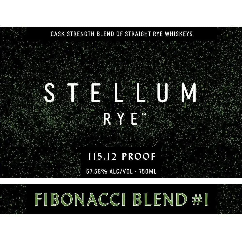 Stellum Black Rye Fibonacci Blend 1 - Main Street Liquor