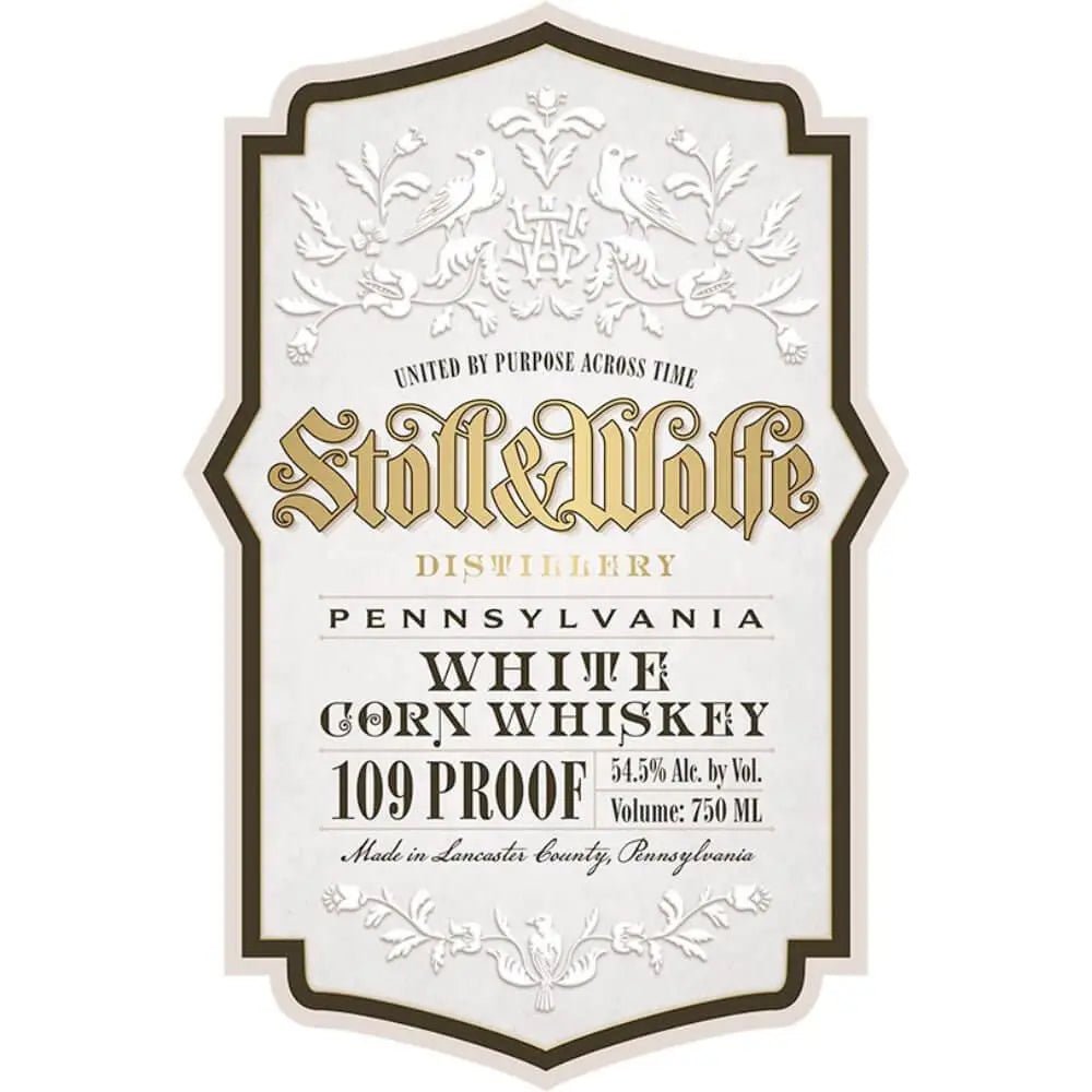 Stoll &amp; Wolfe Pennsylvania White Corn Whiskey - Main Street Liquor