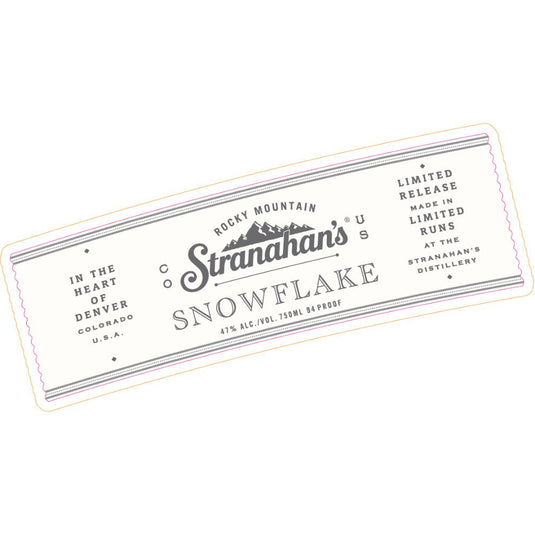 Stranahan's Snowflake 2021 - Main Street Liquor