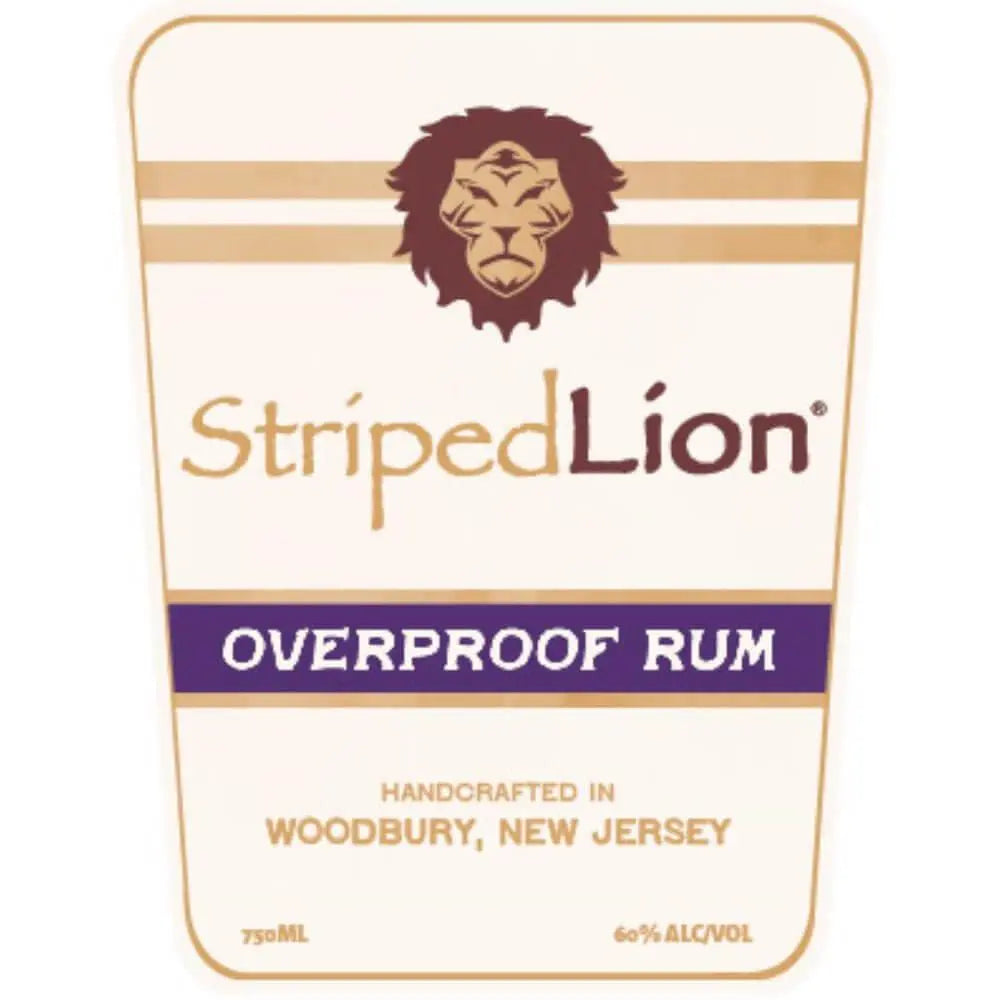 Striped Lion Overproof Rum - Main Street Liquor