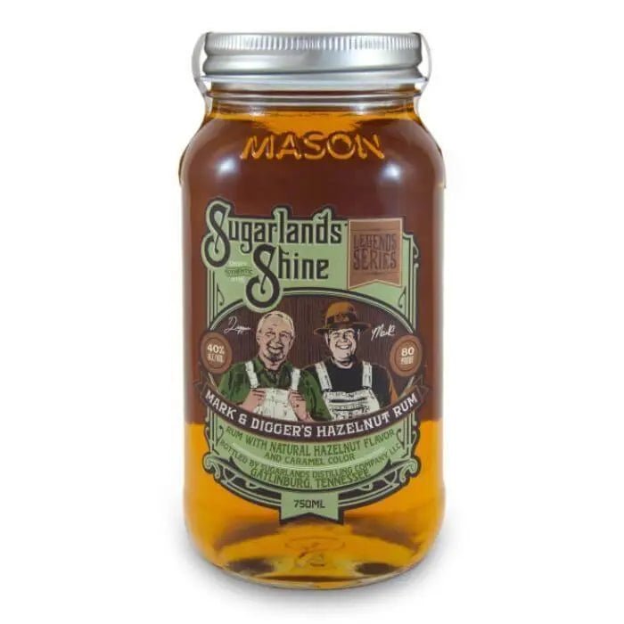 Sugarlands Mark &amp; Digger’s Hazelnut Rum - Main Street Liquor