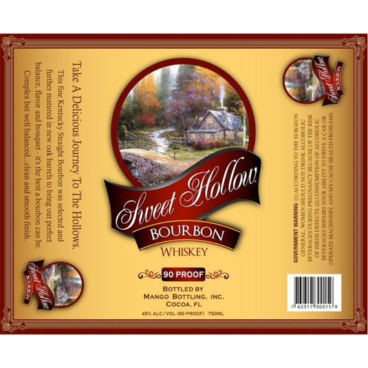 Sweet Hollow Bourbon Whiskey - Main Street Liquor