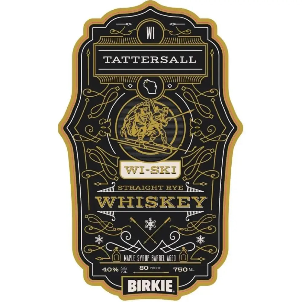 Tattersall WI - SKI Straight Rye Whiskey - Main Street Liquor