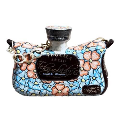 Teky Lady Ceramic Purse Añejo Tequila 375mL - Main Street Liquor