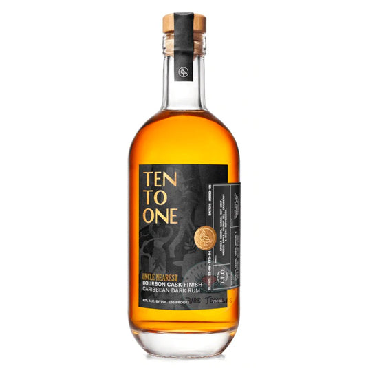 Ten To One Uncle Nearest Bourbon Cask Finish Dark Rum - Main Street Liquor