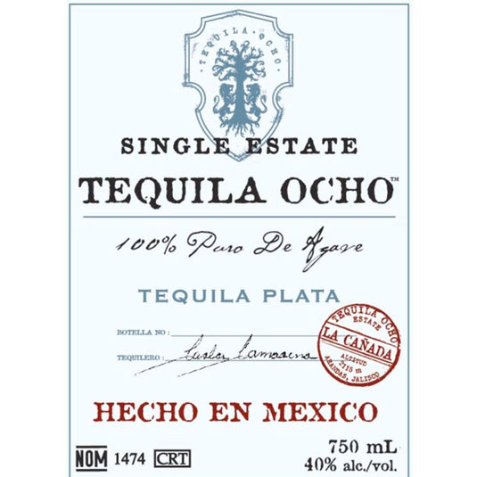 Tequila Ocho Single Estate La Canada - Main Street Liquor