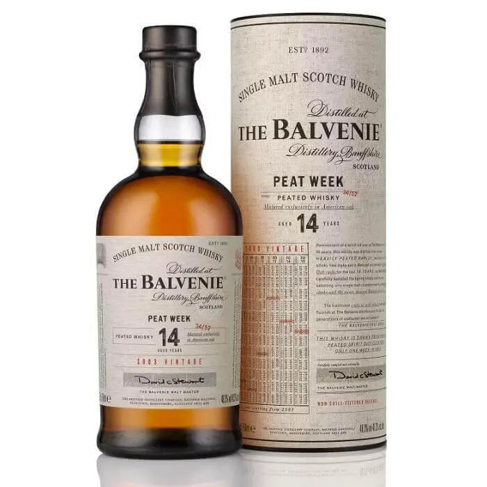The Balvenie The Week Of Peat 14 Year Old - Main Street Liquor
