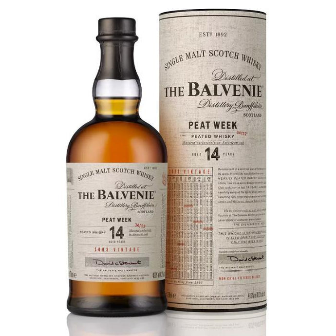 The Balvenie The Week Of Peat 14 Year Old - Main Street Liquor