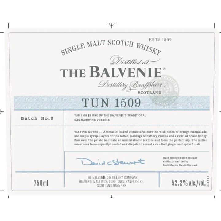 The Balvenie Tun 1509 Batch 8 - Main Street Liquor