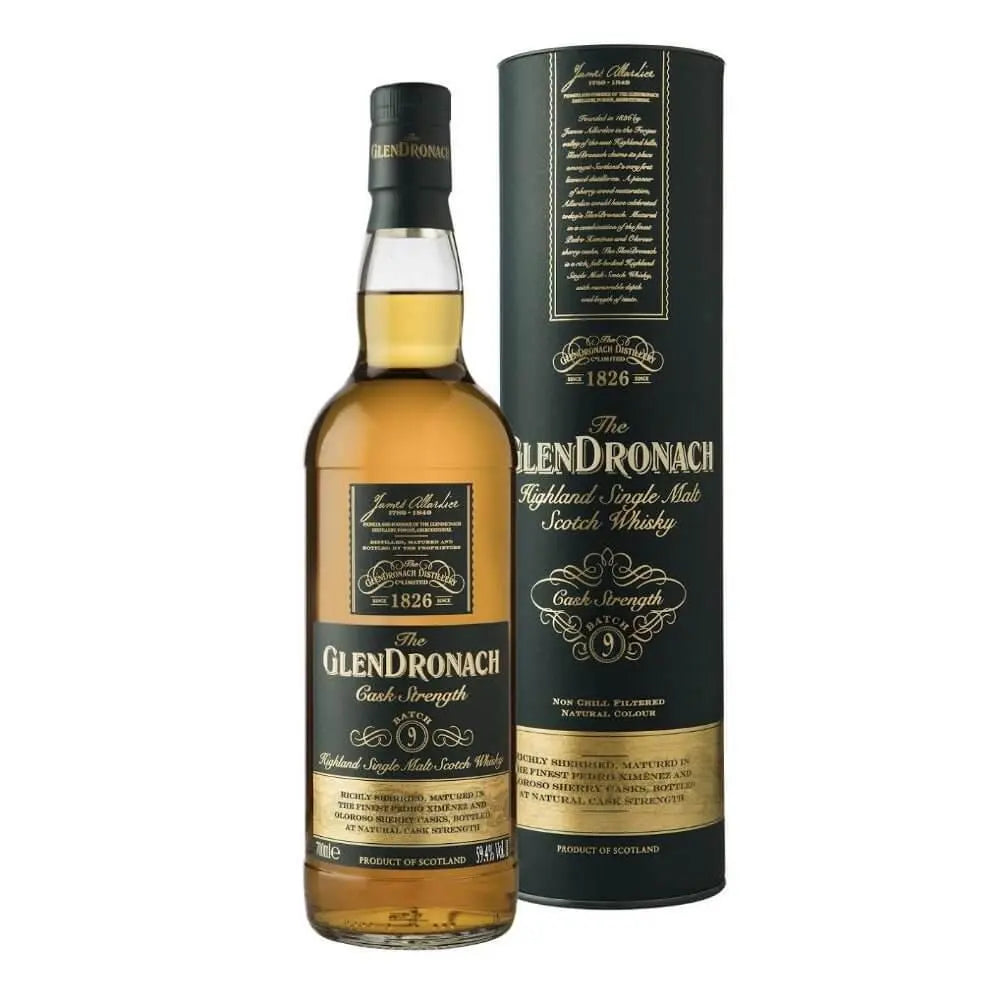 The Glendronach Cask Strength Batch 9 - Main Street Liquor
