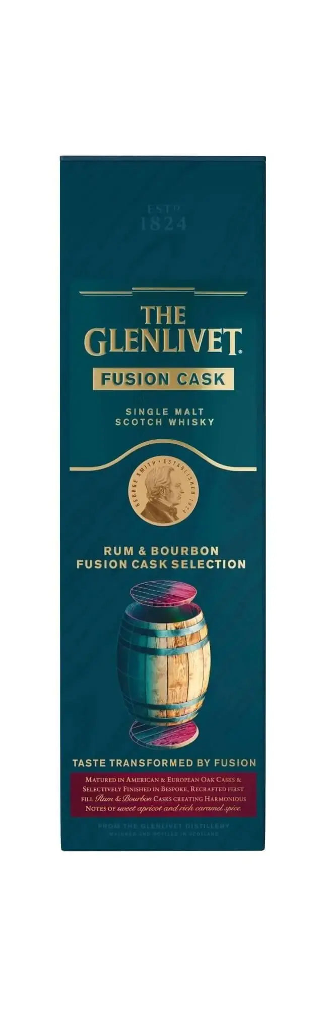 The Glenlivet Rum &amp; Bourbon Fusion Cask Selection - Main Street Liquor