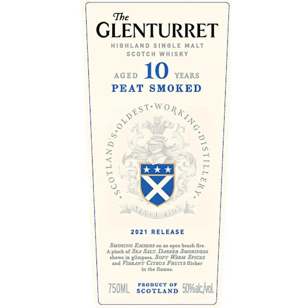 The Glenturret 10 Year Old Peat Smoked 2021 Release - Main Street Liquor