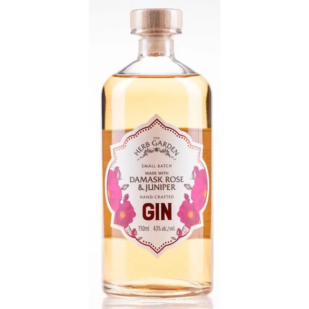The Herb Garden Damask &amp; Juniper Rose Gin - Main Street Liquor