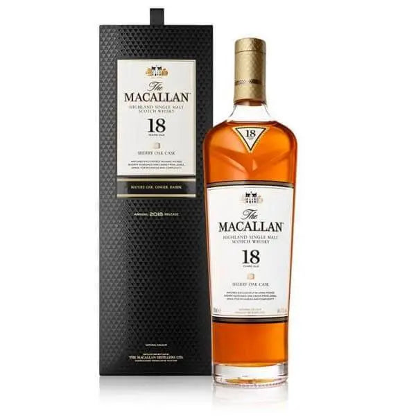 The Macallan 18 Year Old Sherry Oak 2019 Edition - Main Street Liquor