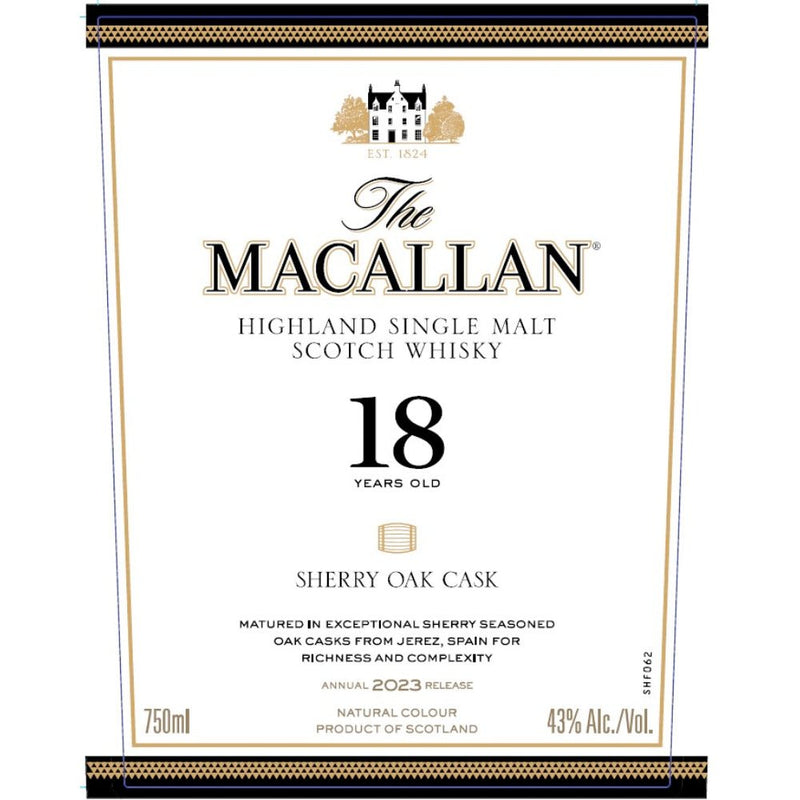 Load image into Gallery viewer, The Macallan 18 Year Old Sherry Oak 2023 Release - Main Street Liquor
