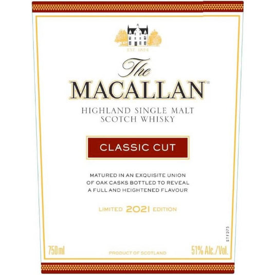 The Macallan Classic Cut 2021 Edition - Main Street Liquor