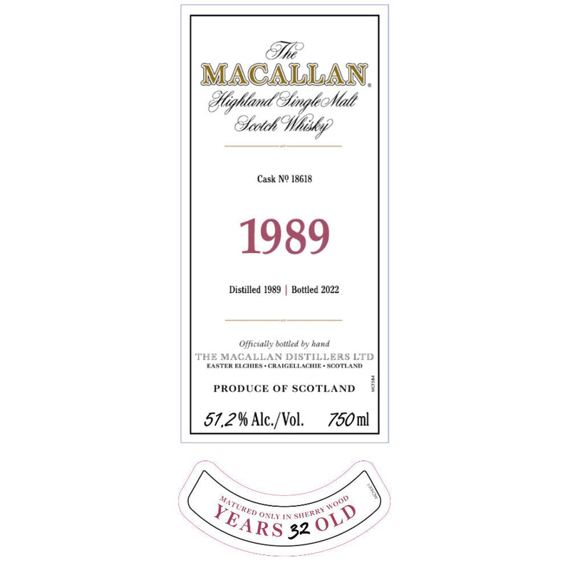 Load image into Gallery viewer, The Macallan Fine &amp; Rare 32 Year Old 1989 - Main Street Liquor
