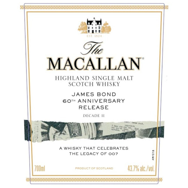 Load image into Gallery viewer, The Macallan James Bond 60th Anniversary Release Decade II - Main Street Liquor
