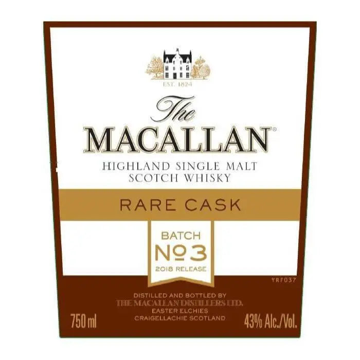 The Macallan Rare Cask Batch No. 3 - Main Street Liquor