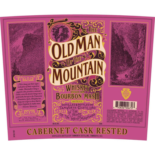 The Old Man of the Mountain Cabernet Cask Rested Whiskey - Main Street Liquor