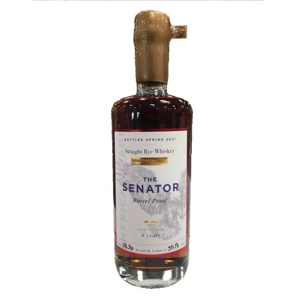 The Senator "Gold Wax Edition" Barrel Proof 6 Year Old Single Barrel 302 - Main Street Liquor
