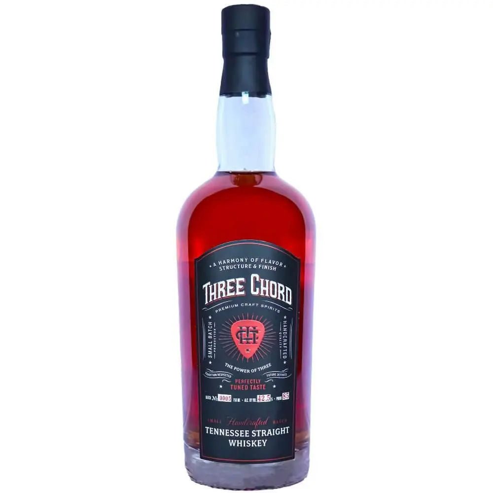 Three Chord Tennessee Straight Whiskey - Main Street Liquor