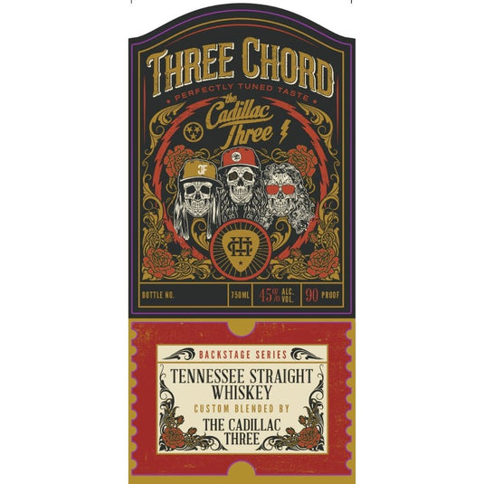 Three Chord The Cadillac Three Tennessee Straight Whiskey - Main Street Liquor