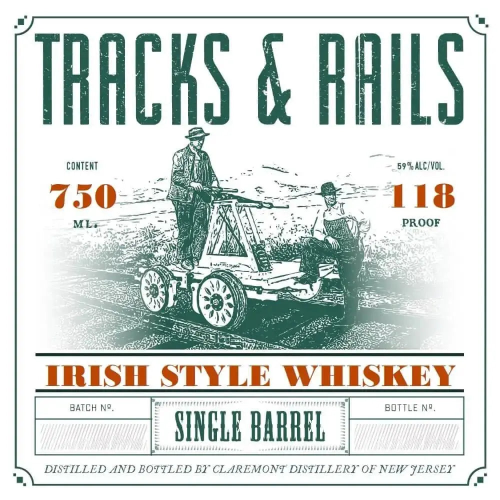 Tracks &amp; Rails Single Barrel Irish Style Whiskey - Main Street Liquor