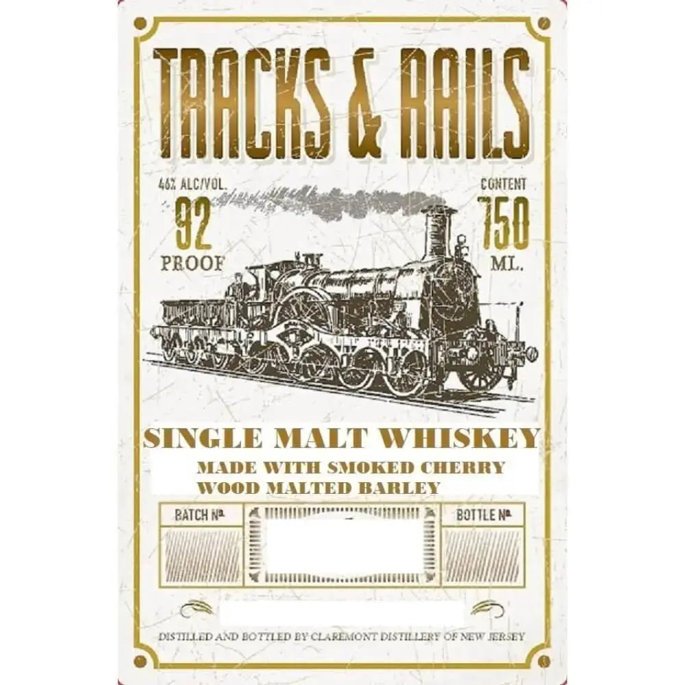Tracks &amp; Rails Single Malt Whiskey 92 Proof - Main Street Liquor