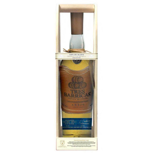 Tres Barricas 100% Agave Anejo Tequila - Main Street Liquor