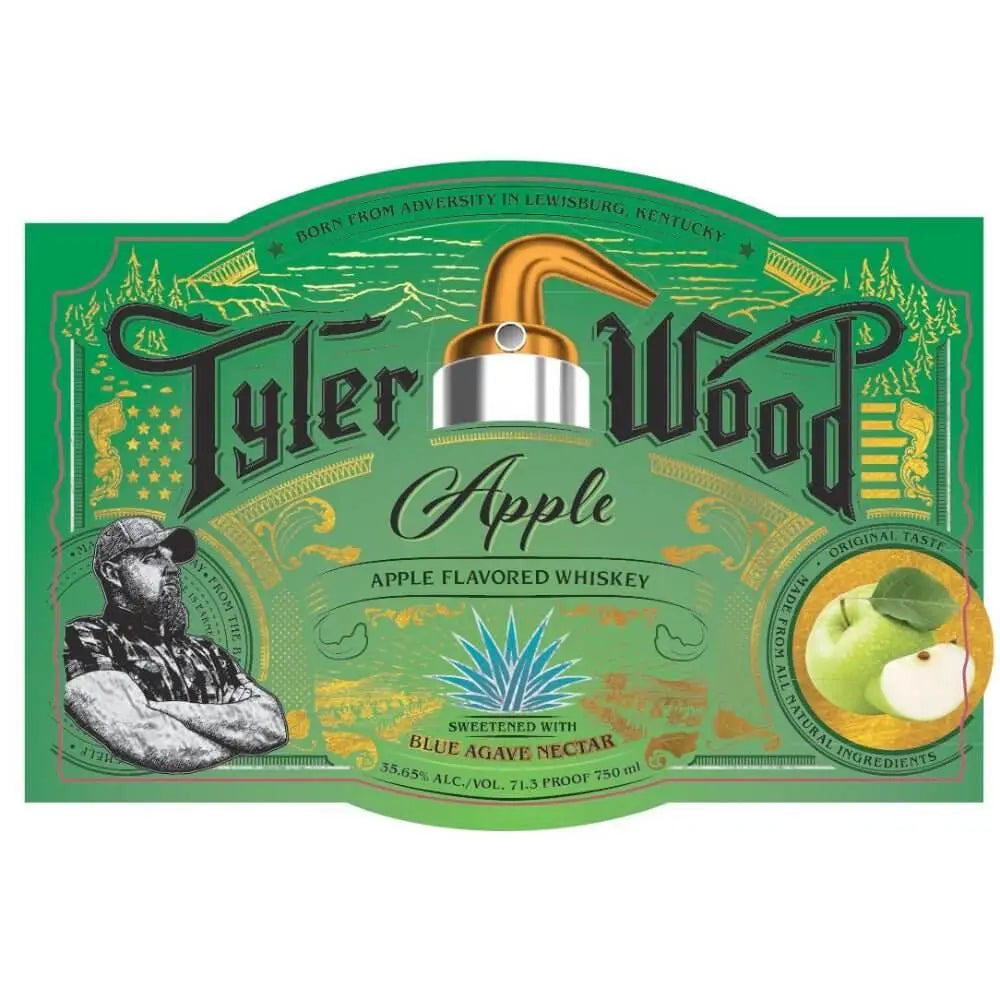 Tyler Wood Apple Flavored Whiskey - Main Street Liquor