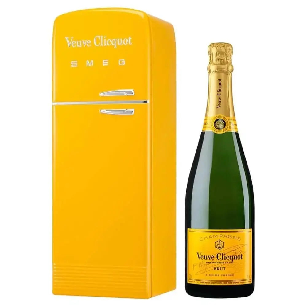 Veuve Clicquot Yellow Label Smeg Fridge Gift Box - Main Street Liquor