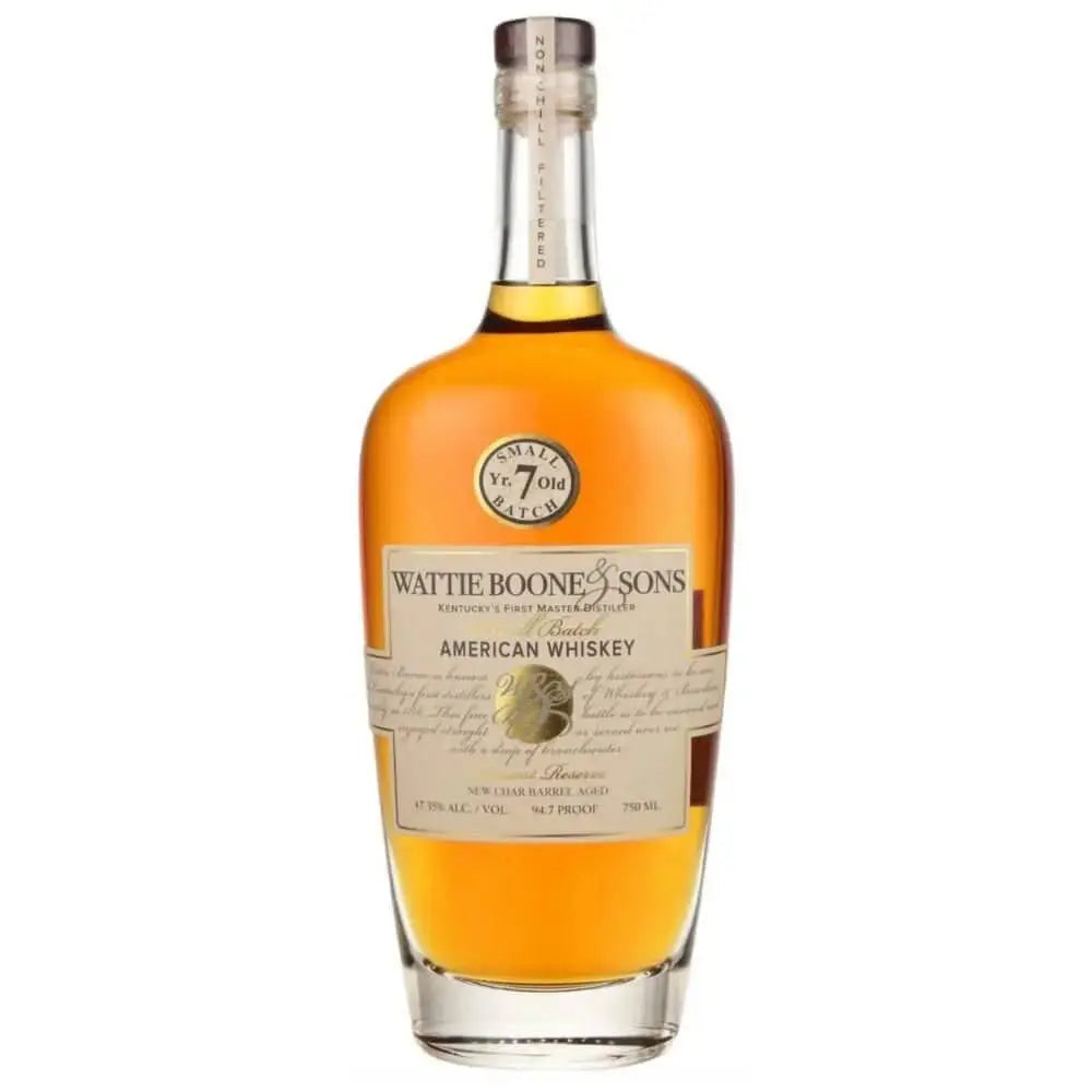Wattie Boone &amp; Sons 7 Year Old American Whiskey - Main Street Liquor