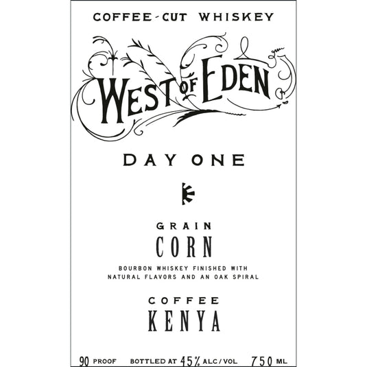 West Of Eden Whiskey Day One - Main Street Liquor