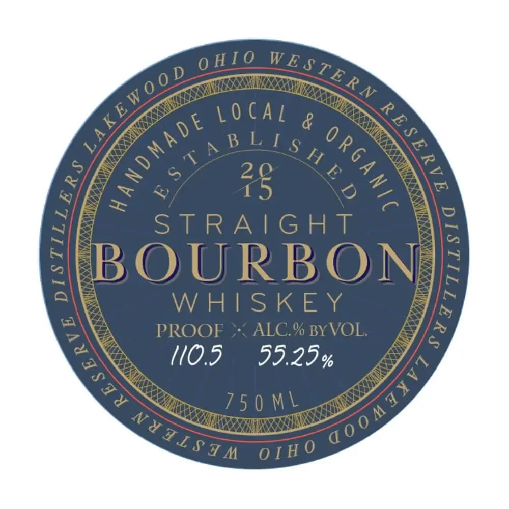 Western Reserve Organic Barrel Proof Straight Bourbon - Main Street Liquor