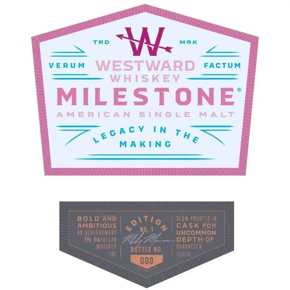 Westward Milestone American Single Malt 1st Edition - Main Street Liquor